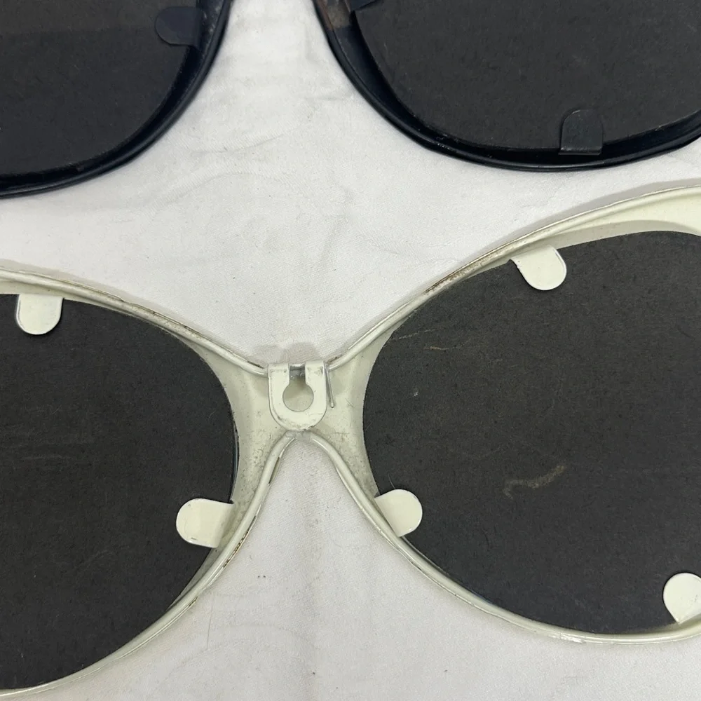 Cute Black and White Mirror Glasses Perfect Home Decor